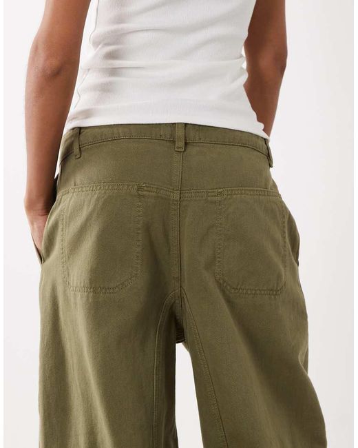 ASOS Natural Cargo Jeans