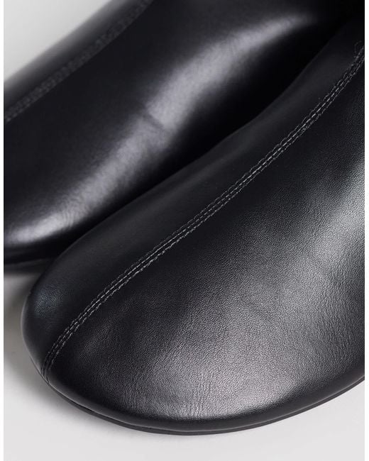 SEQWL Black Refined Ankle Boots
