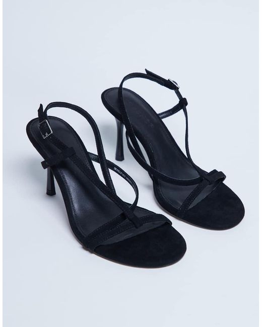 TOPSHOP Blue Felicity Strappy High Heeled Sandal
