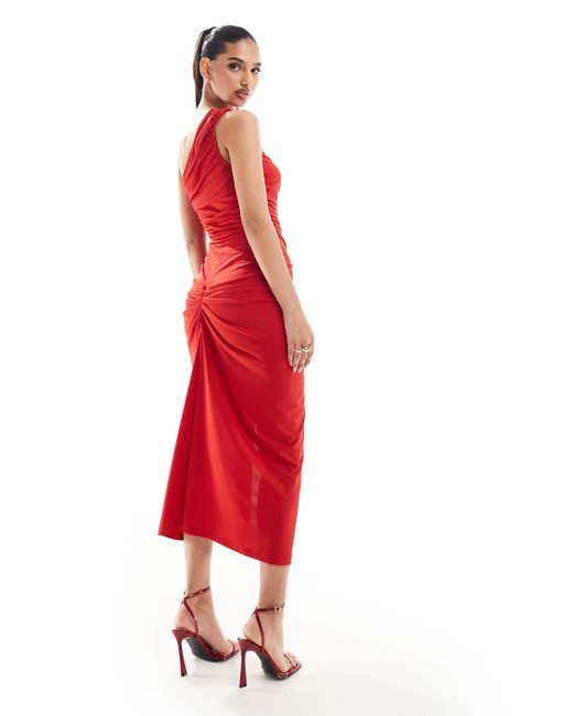 AX Paris Red – figurbetontes maxikleid
