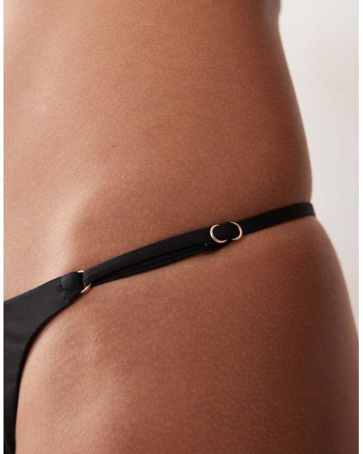 Cotton On Brown Thong Bikini Bottom