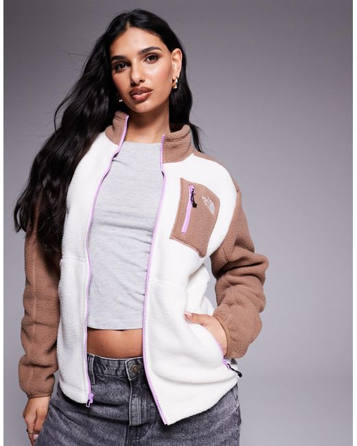 The North Face White – yumiori – fleece-jacke