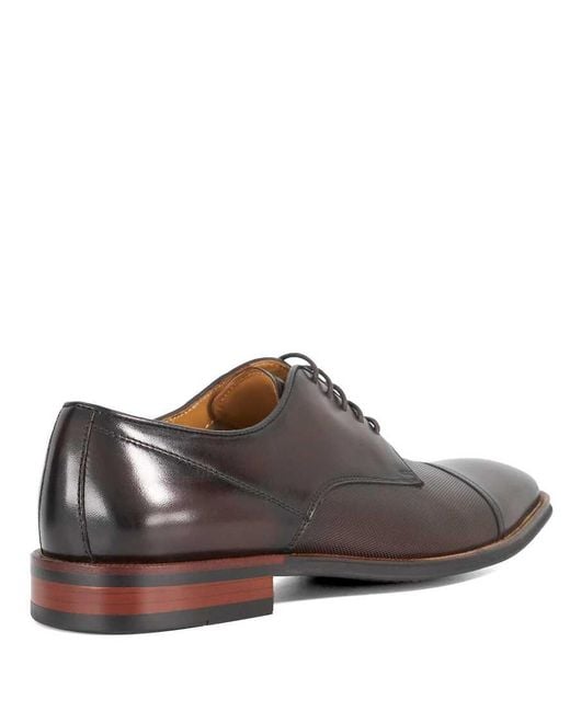 Dune Brown Stones Derby Shoes for men