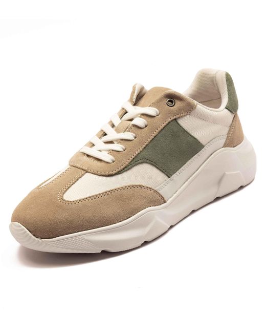 OFF THE HOOK – collins – legere leder-sneaker für herren in Natural für Herren