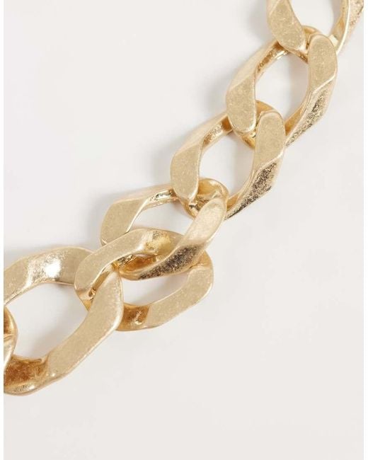ASOS White Chunky Chain Belt