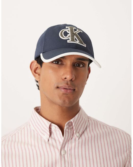 Calvin Klein Blue Logo Cap for men