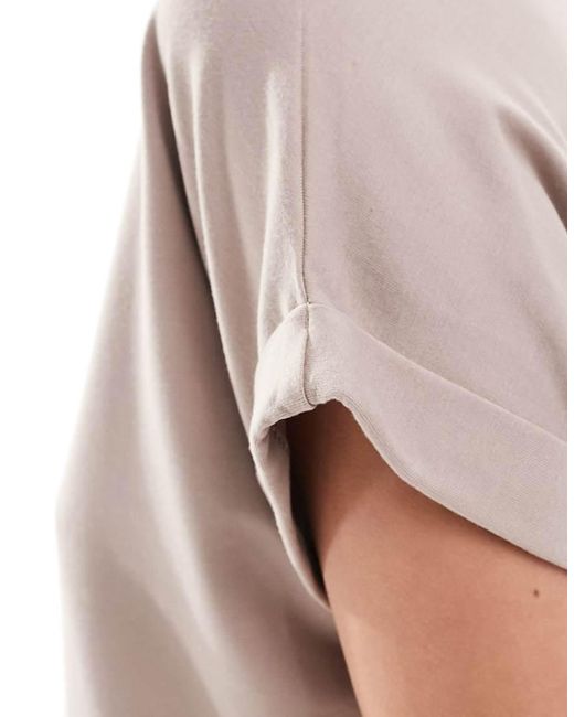 ONLY Natural Soft Round Neck T-shirt