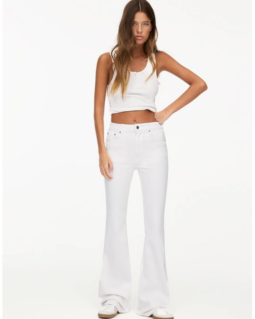 Pull&Bear White – schlagjeans