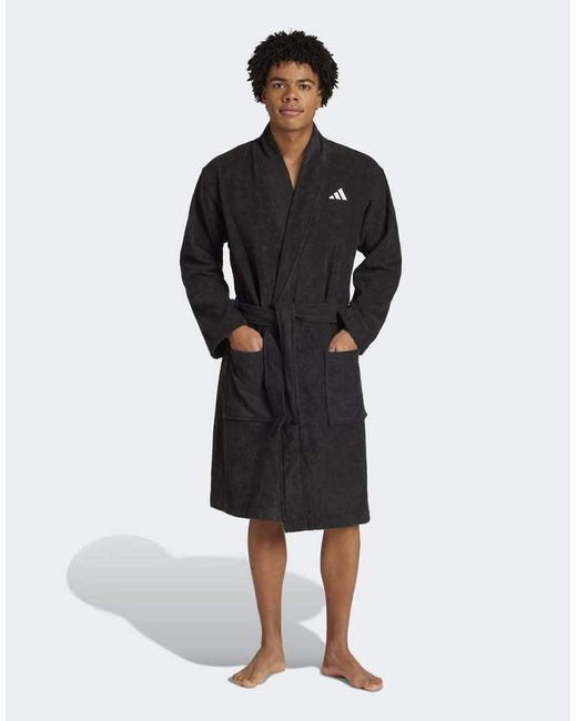 Adidas Originals Black Bathrobe
