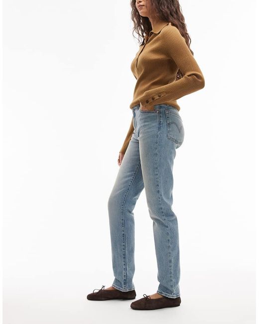 Levi's Blue Wedgie Slim Jean