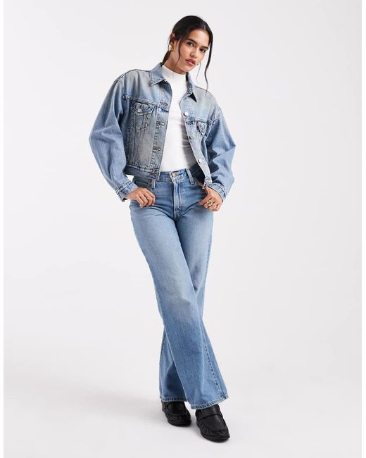 Levi's Blue Western Yoke 90's Trucker Denim Jacket
