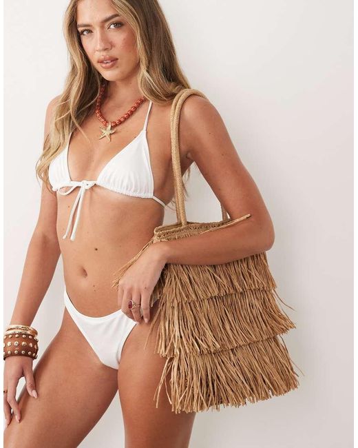ASOS Brown Maya Classic Thong Bikini Bottom