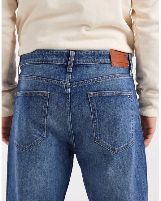 Tommy Hilfiger Blue Otis Regular Straight Fit Jeans for men