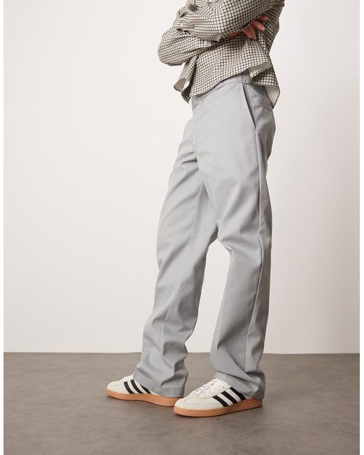 Pantalones Chinos De Corte Recto Y Estilo Worker 874 De Dickies de hombre de color Gray