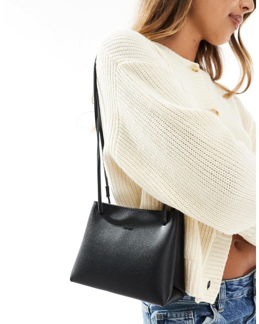 PASQ Natural Pasq Box Bag With Adjustable Crossbody Strap