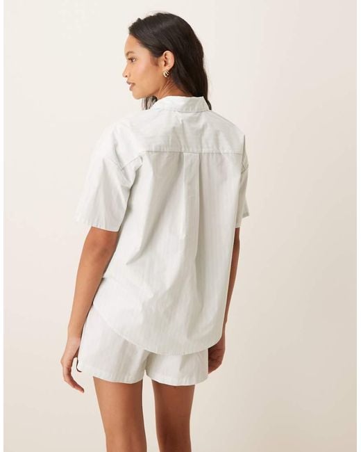 Calvin Klein White Short Set