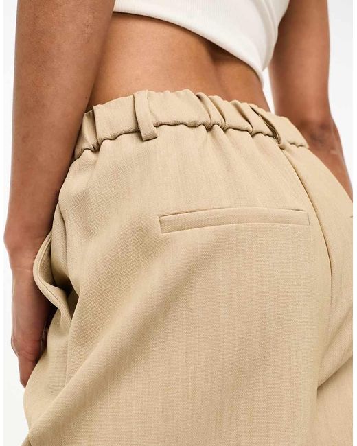 Y.A.S Natural Tailored Wide Leg Trouser Co-Ord