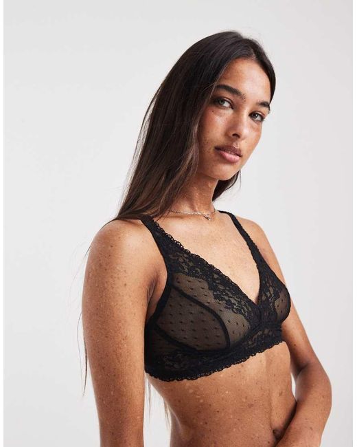 Commando Black Bralette