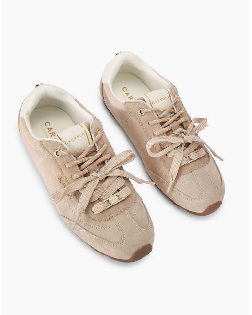 Carvela Kurt Geiger White Tivoli Sneaker Trainers