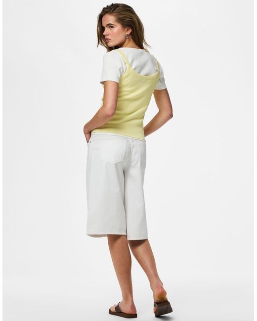 Top -Neutro Pieces de color Yellow