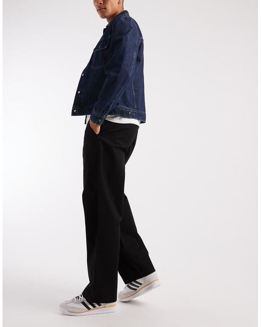 Threadbare Blue Loose Fit Pants for men