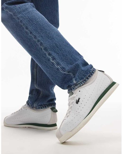 Lacoste Blue Club Low Leather Trainers for men