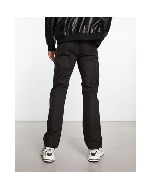 The Couture Club Black Utility Cargo Trousers for men