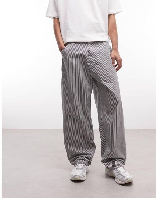 Carhartt Gray Mercer Single Knee Pants for men