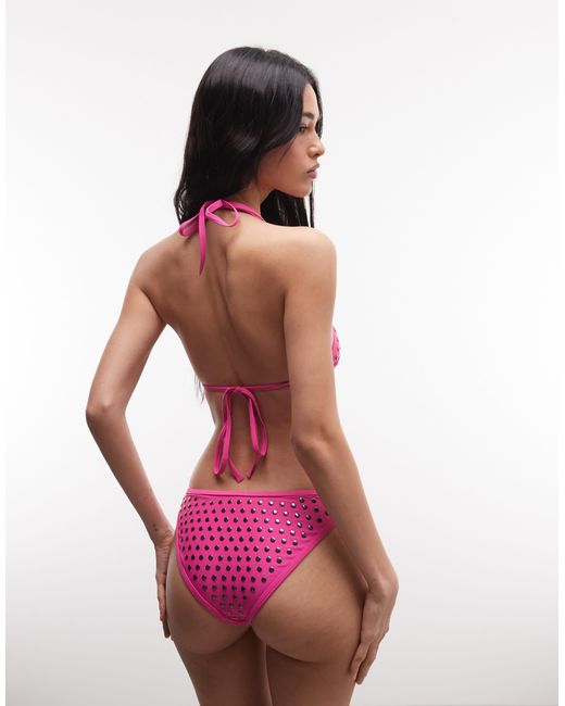 Haut Collusion en coloris Pink