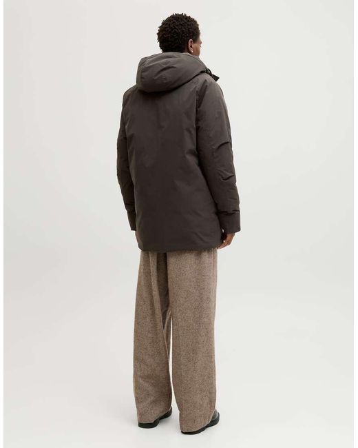 Jack & Jones Gray Parka for men