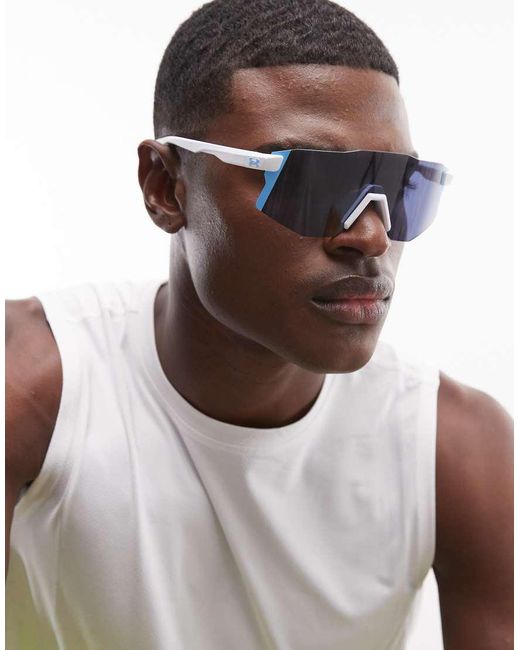 Under Armour Sunglasses Brown Under Armour Grid Pro Mask Sunglasses With Lenses for men