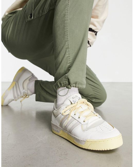 Adidas Originals Green Rivalry Low 86 Trainers for men
