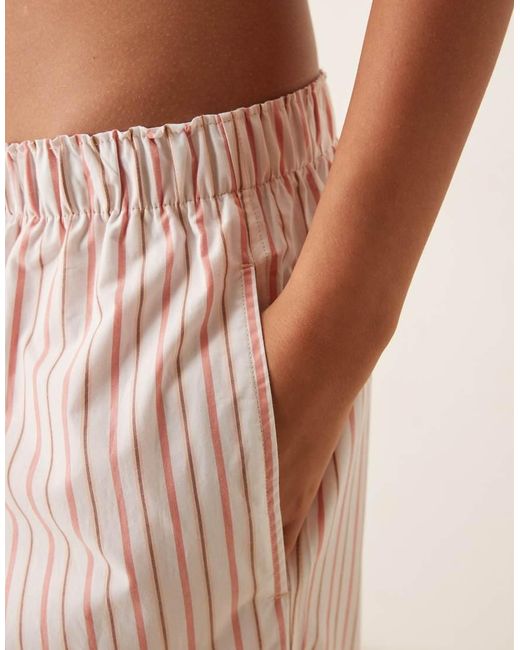 Calvin Klein Natural Logo Poplin Pant