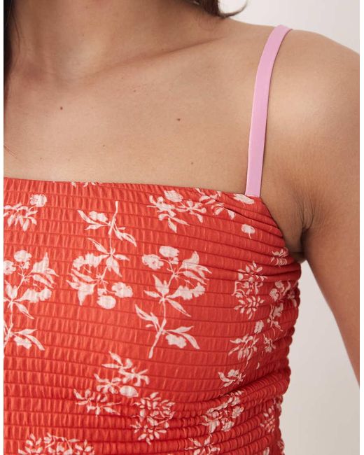 Dippin' Daisy's Red Dippin Daisys Cami Bikini Top