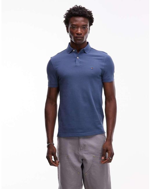Tommy Hilfiger Blue 1985 Regular Fit Polo Shirt for men
