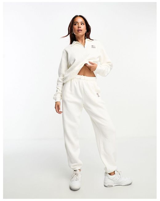 Polo Ralph Lauren – jogginghose in Weiß | Lyst DE