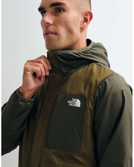 The North Face Gray Nuketo Wind Jacket for men