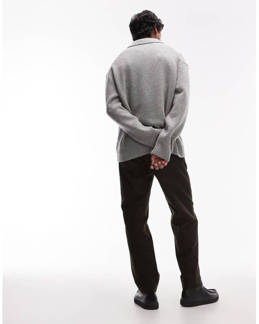 ARKET Gray Moleskin Trousers for men