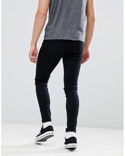 Dr. Denim Denim Leroy Black Skinny 