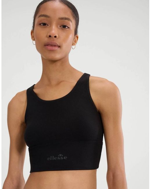 Ellesse Black Ballante Bra Top