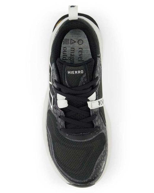 New Balance Black Fresh Foam X Hierro V8 Trail Running Trainers