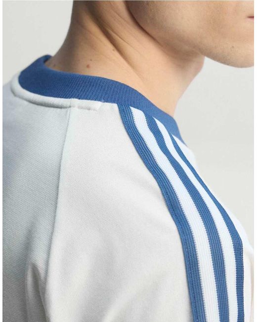 Adidas Originals White Italy Originals T-Shirt for men