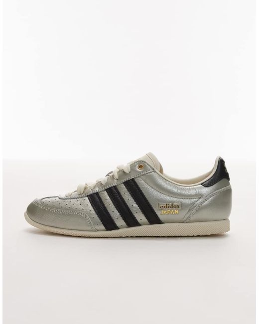Zapatillas De Deporte Negras Y Metalizado Japan De Adidas Originals de color Metallic
