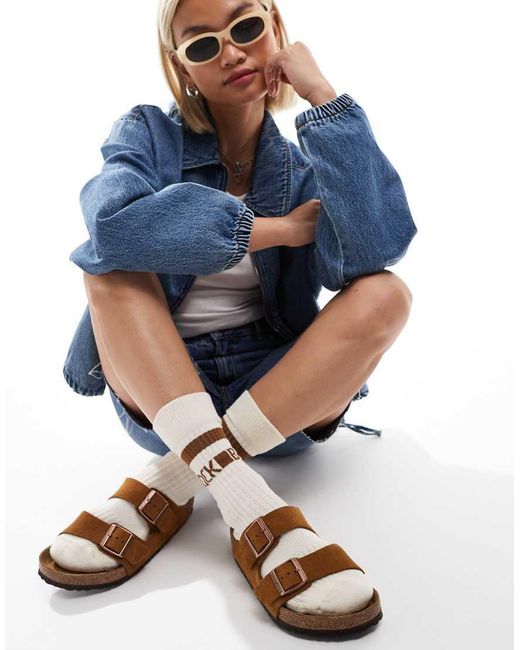 Birkenstock Natural Tennis Cotton Unisex Socks