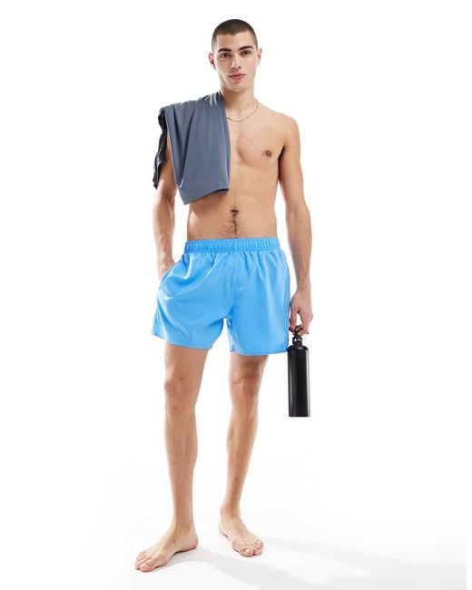 Adidas Originals Blue Adidas Training Swim Shorts for men