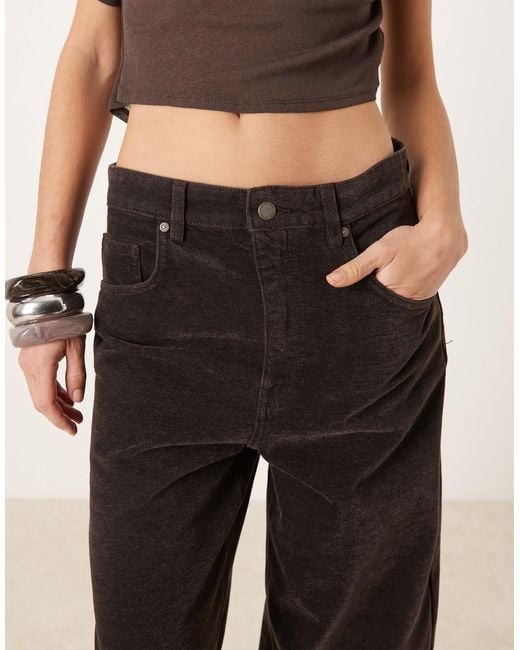 Mango Natural – tokio – barrel-jeans aus baumwollmix