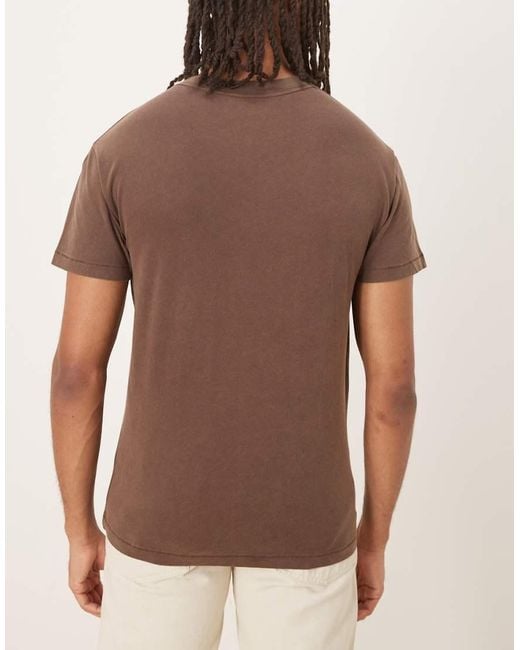 Abercrombie & Fitch Essentials in het Natural voor heren