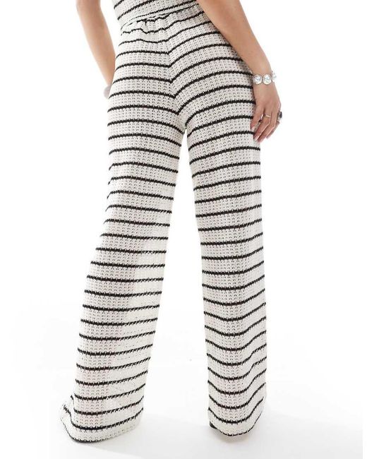 esmé studios White Esmee Exclusive Tie Front Beach Trousers