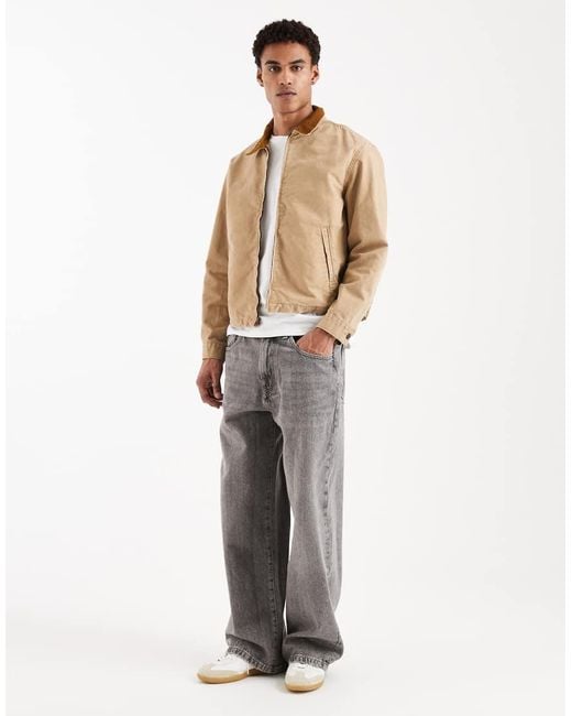 Levi's Natural Castro Worker Denim Jacket for men