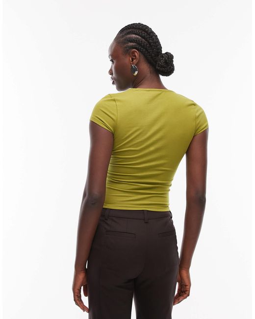 ASOS Green – baumwoll-oberteil